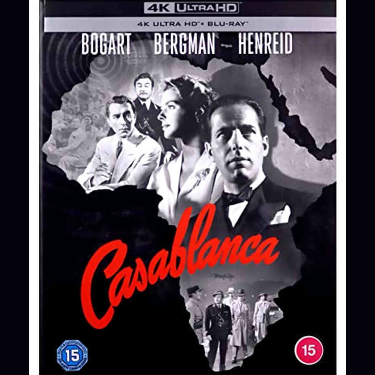 CASABLANCA (MOVIE) - BLU-4K-80TH ANNIVERSARY ED. (STEELBOOK)