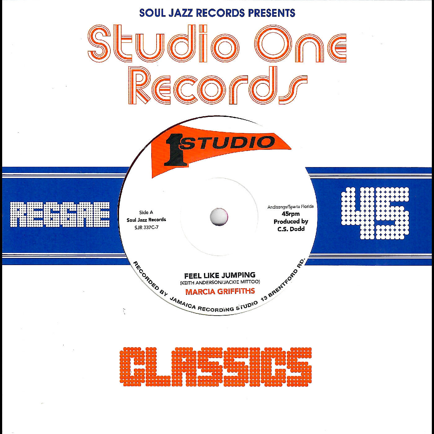 GRIFFITHS, MARCIA / DUB SPECIALIST - FEEL LIKE JUMPING (MAGENTA VINYL)