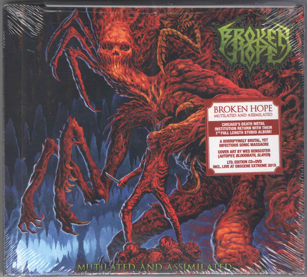 BROKEN HOPE - MUTILATED & ASSIMILATED (LTD)(CD/DVD)(DI