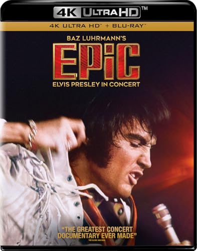 EPIC: ELVIS PRESLEY IN CONCERT - BLU-4K-INC. BLU COPY