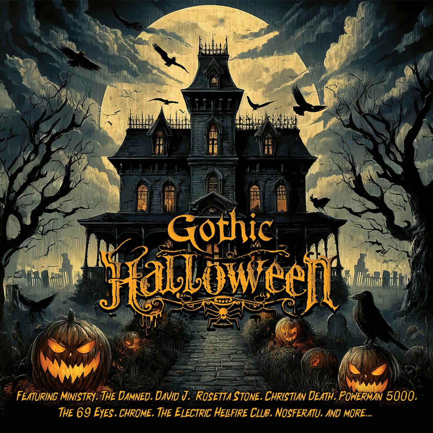 VARIOUS - GOTHIC HALLOWEEN (2CDS)