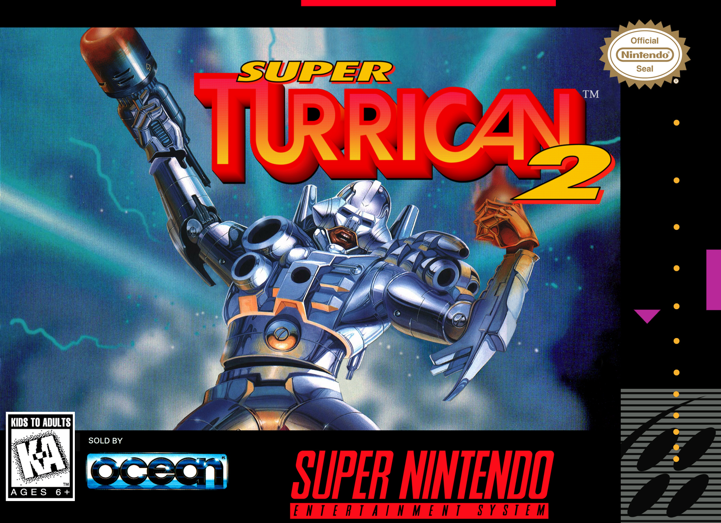 SUPER TURRICAN 2 - SNES (W/BOX)