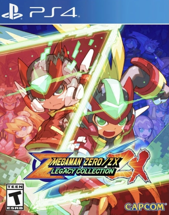 MEGA MAN ZERO ZX LEGACY COLLECTION - PS4