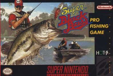 SUPER BLACK BASS - SNES (W/BOX)