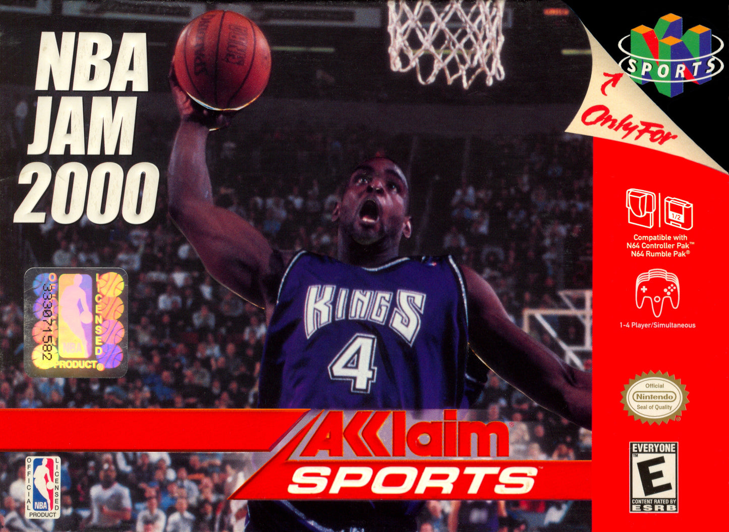 NBA JAM 2000 - N64 (W/BOX)