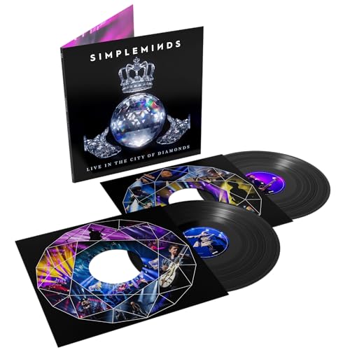 SIMPLE MINDS - LIVE IN THE CITY OF DIAMONDS (VINYL)