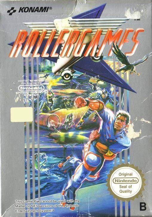 ROLLER GAMES - NES (W/BOX)