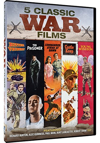 BITTER VICTORY/PRISONER/COMMANDOS STRIKE - DVD-5 CLASSIC WAR FILMS