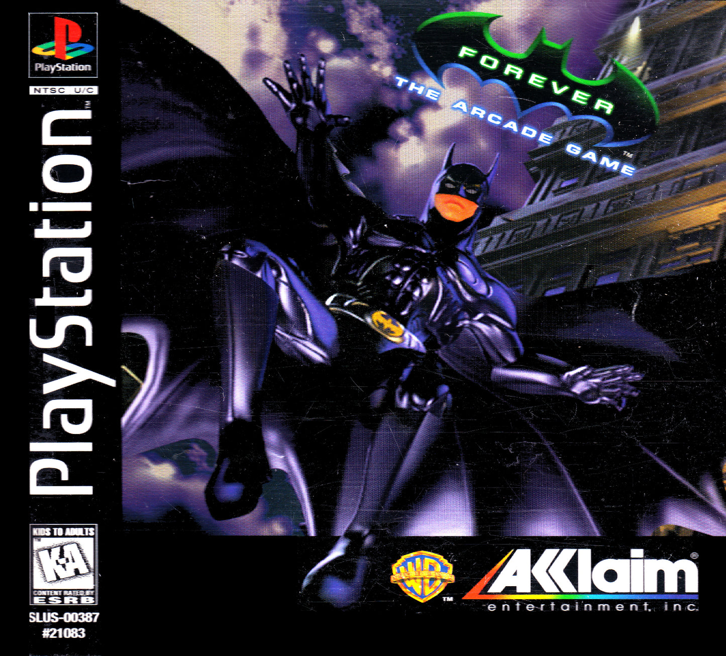 BATMAN FOREVER: THE ARCADE GAME - PS1