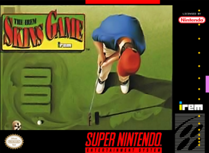 SKINS GAME - SNES (W/BOX)