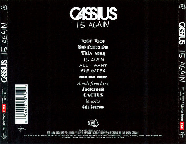 CASSIUS - 15 AGAIN