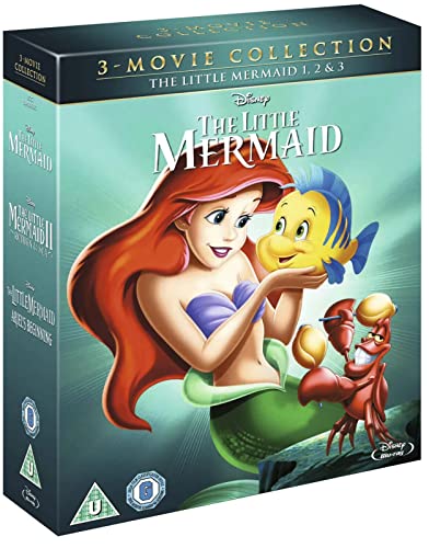 LITTLE MERMAID TRILOGY - BLU-DISNEY (3 MOVIE SET)