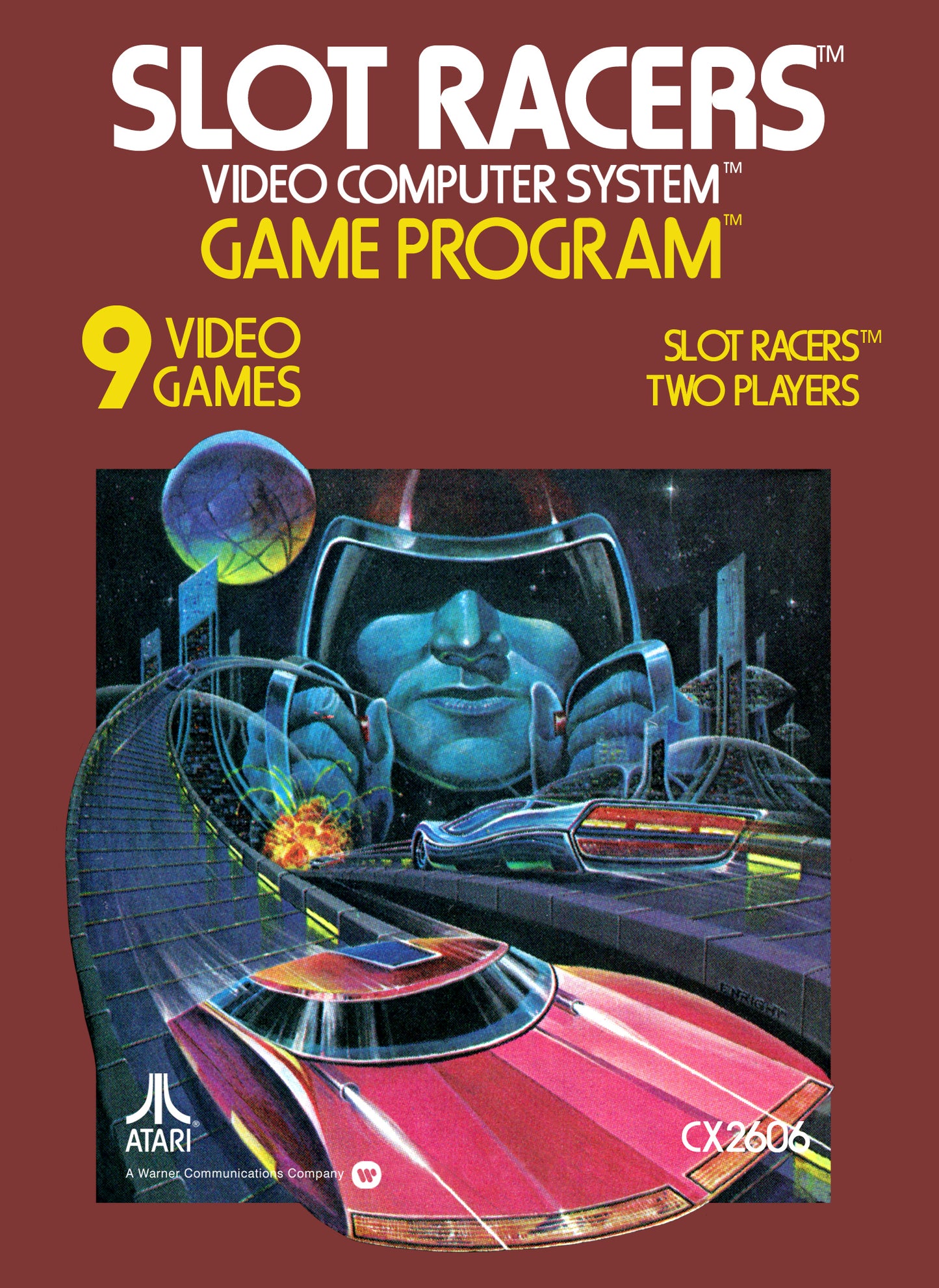 SLOT RACERS - ATARI2600