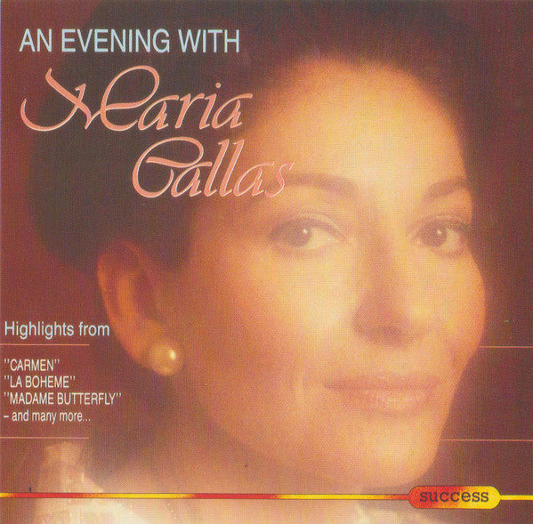 CALLAS, MARIA - EVENING WITH