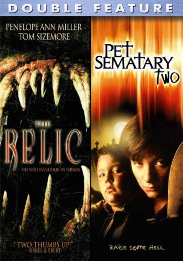 RELIC/PET SEMATARY TWO - DVD-DOUBLE FEATURE