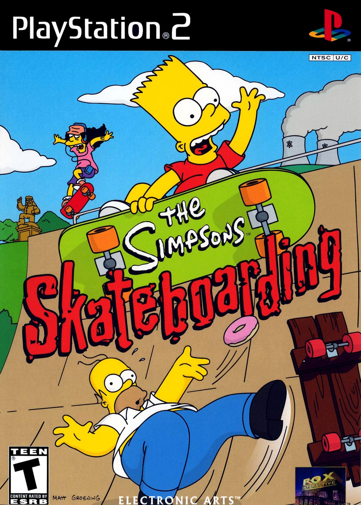 SIMPSONS SKATEBOARDING - PS2