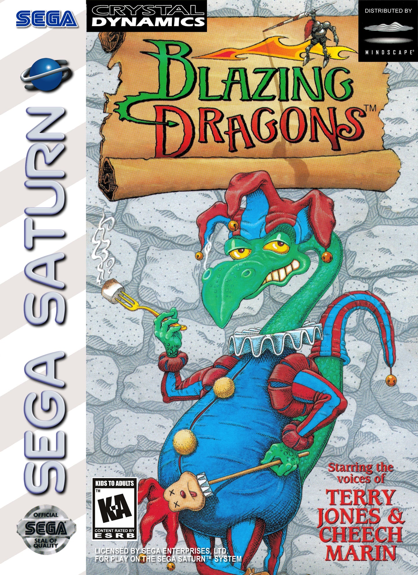 BLAZING DRAGONS - SATURN