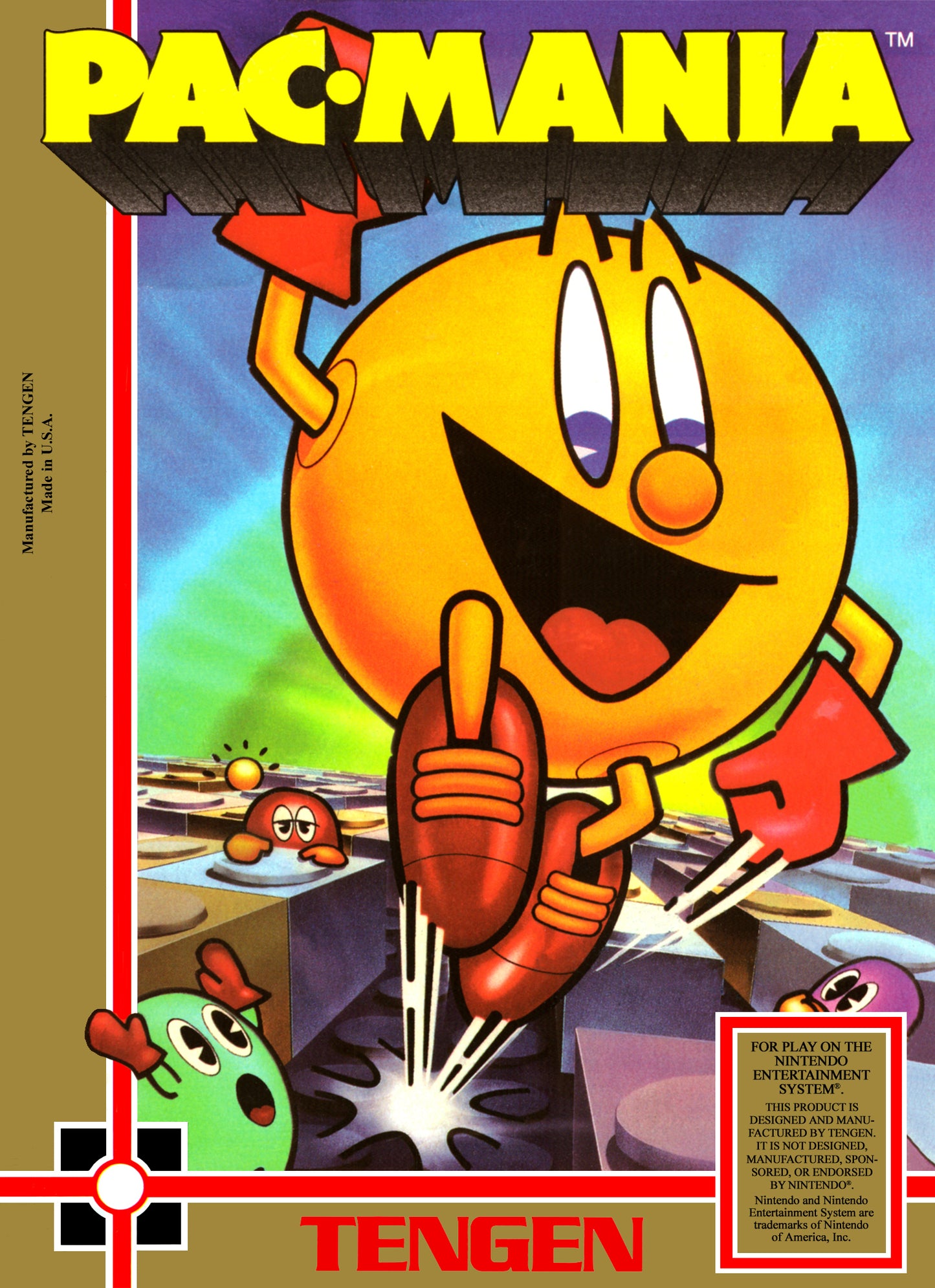 PAC-MANIA - NES (W/BOX)