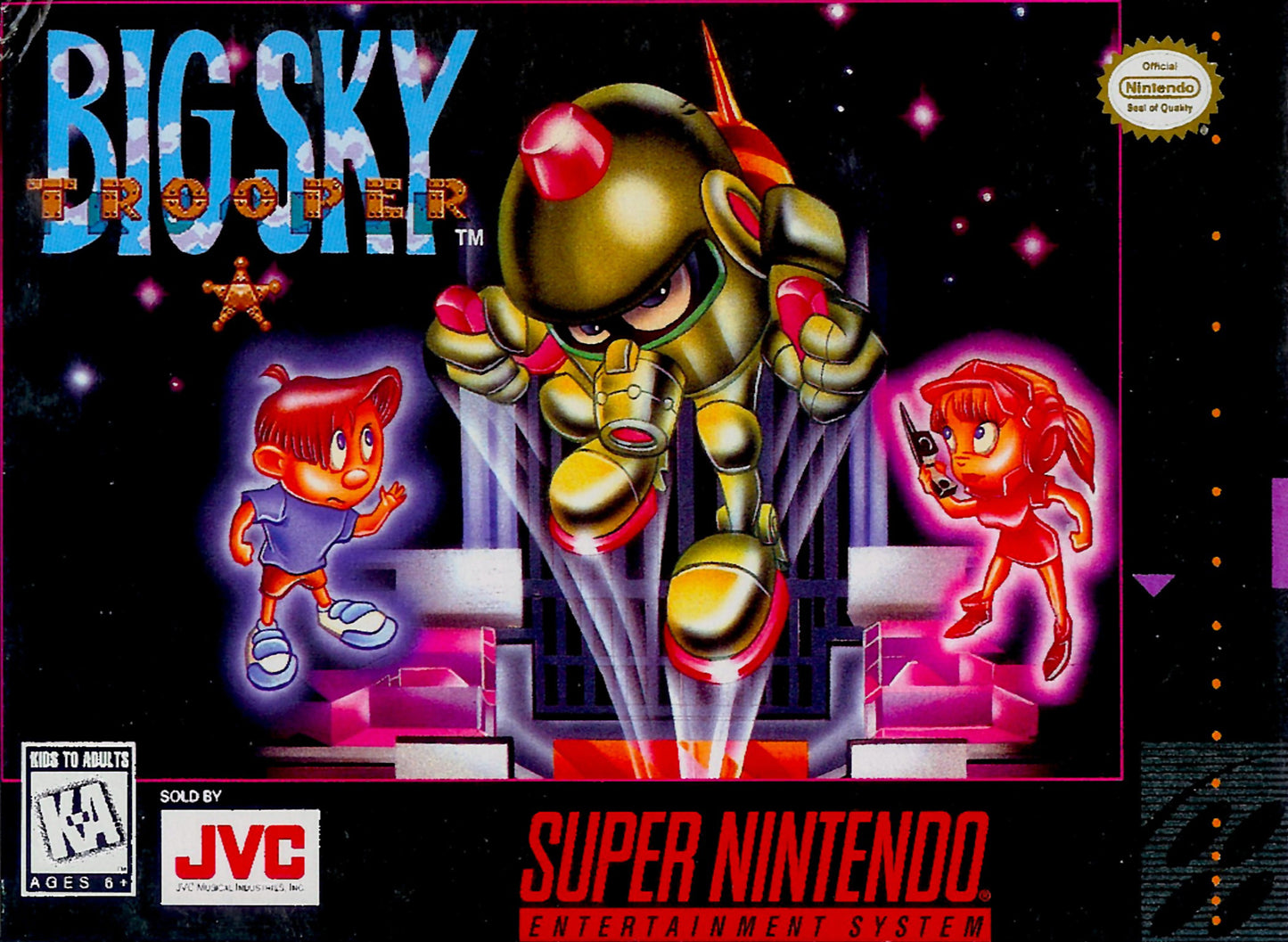 BIG SKY TROOPER - SNES