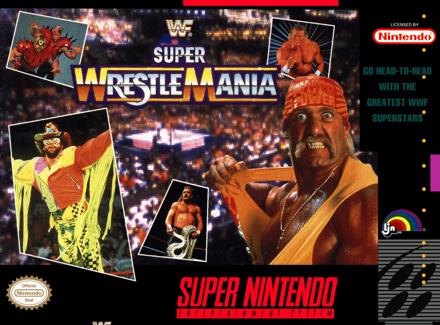 WWF SUPER WRESTLEMANIA - SNES (W/BOX)