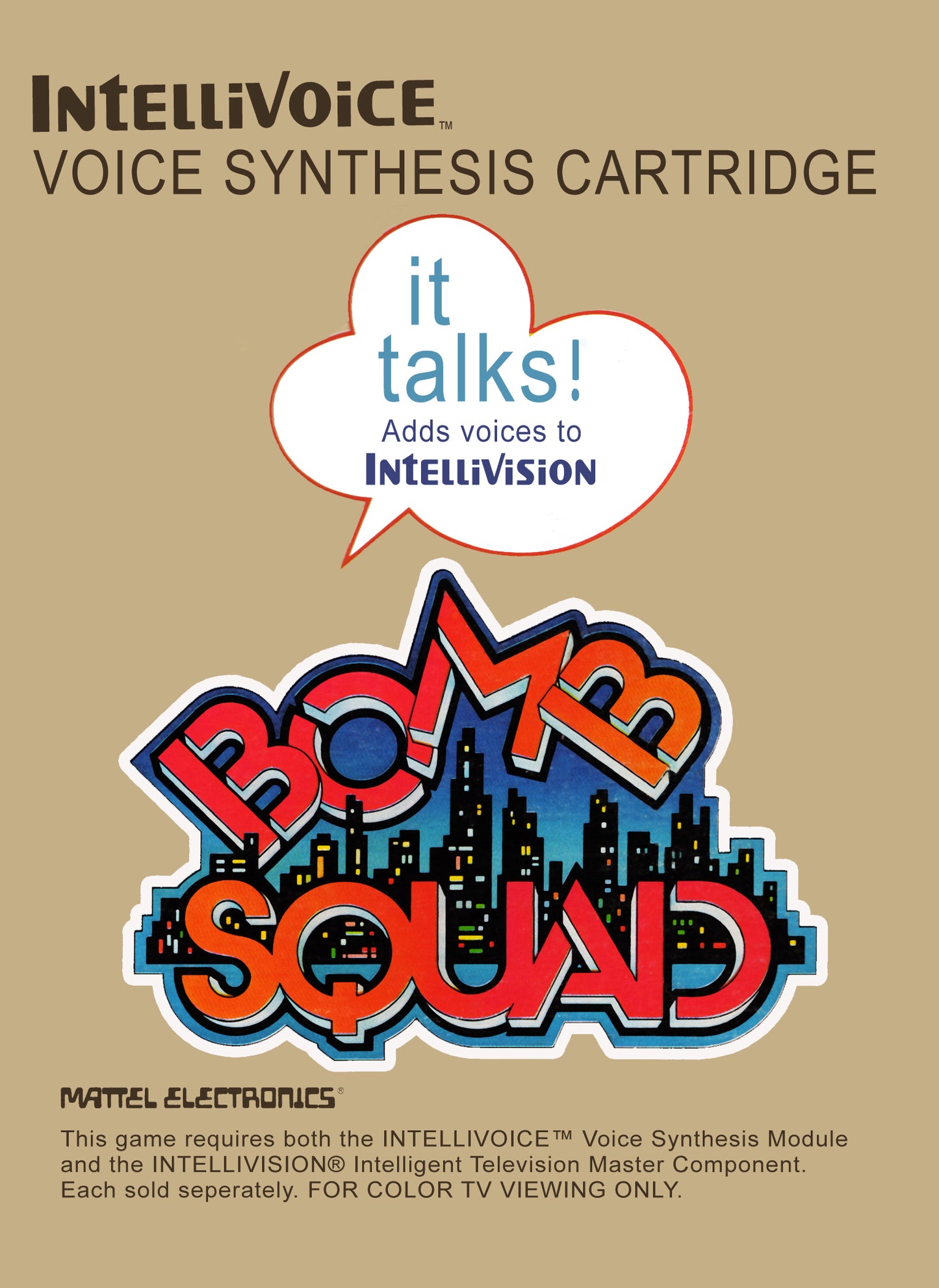 BOMB SQUAD - INTELLI
