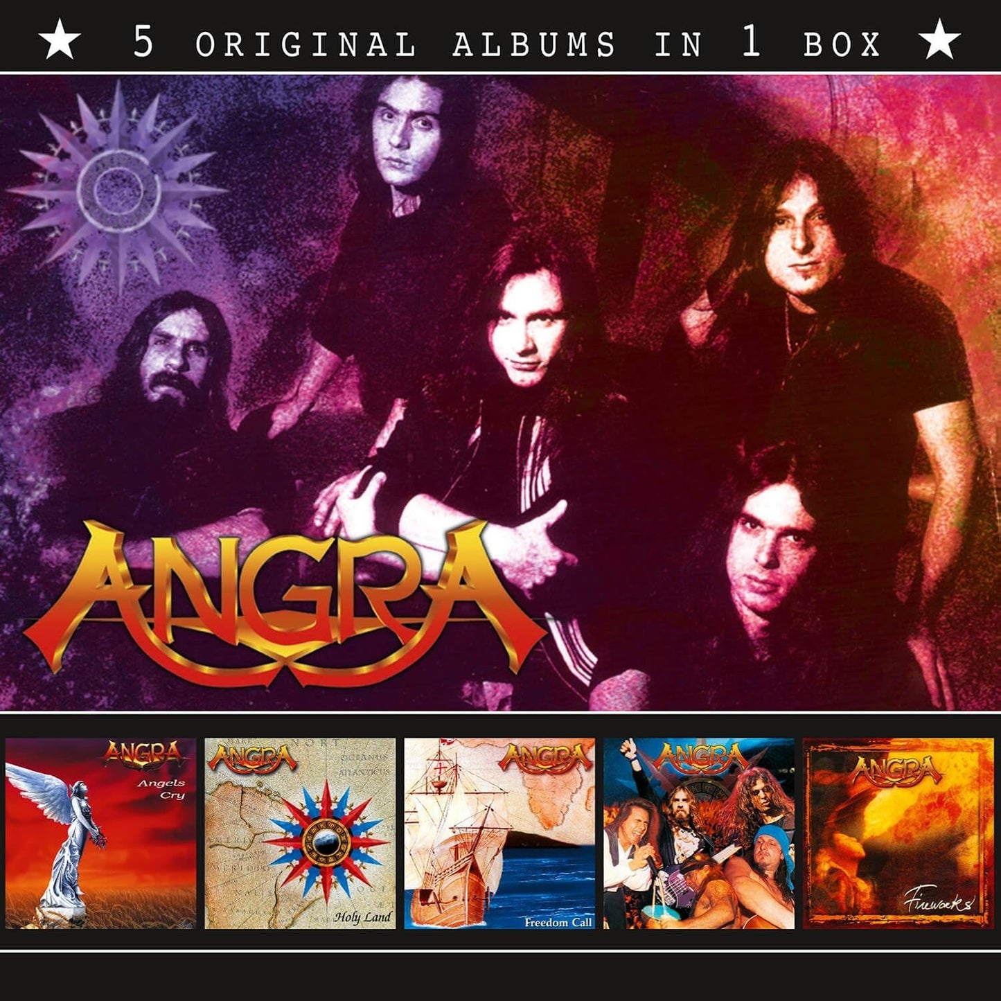 ANGRA - 5 ORIGINAL ALBUMS (5CDS)