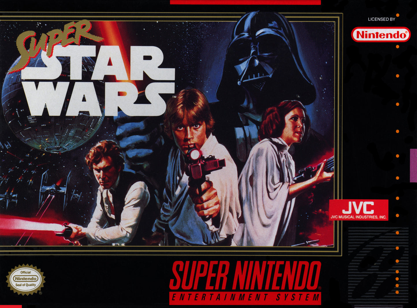 SUPER STAR WARS - SNES (W/BOX)