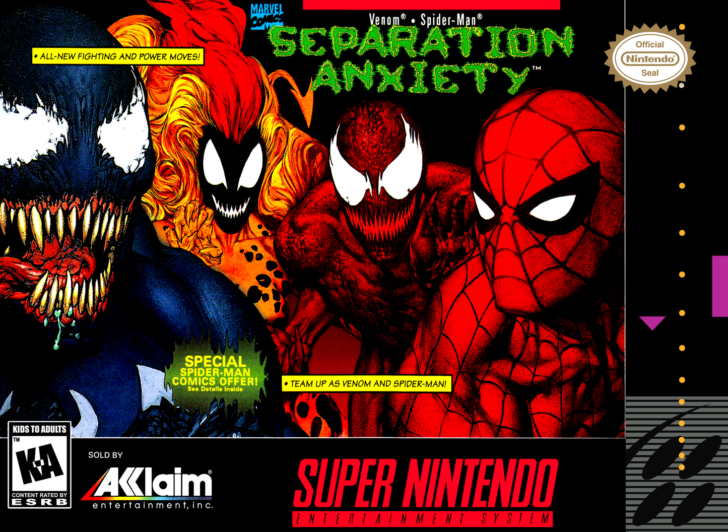 SEPARATION ANXIETY - SNES