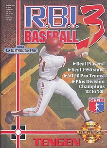 RBI BASEBALL 3 - GENESIS