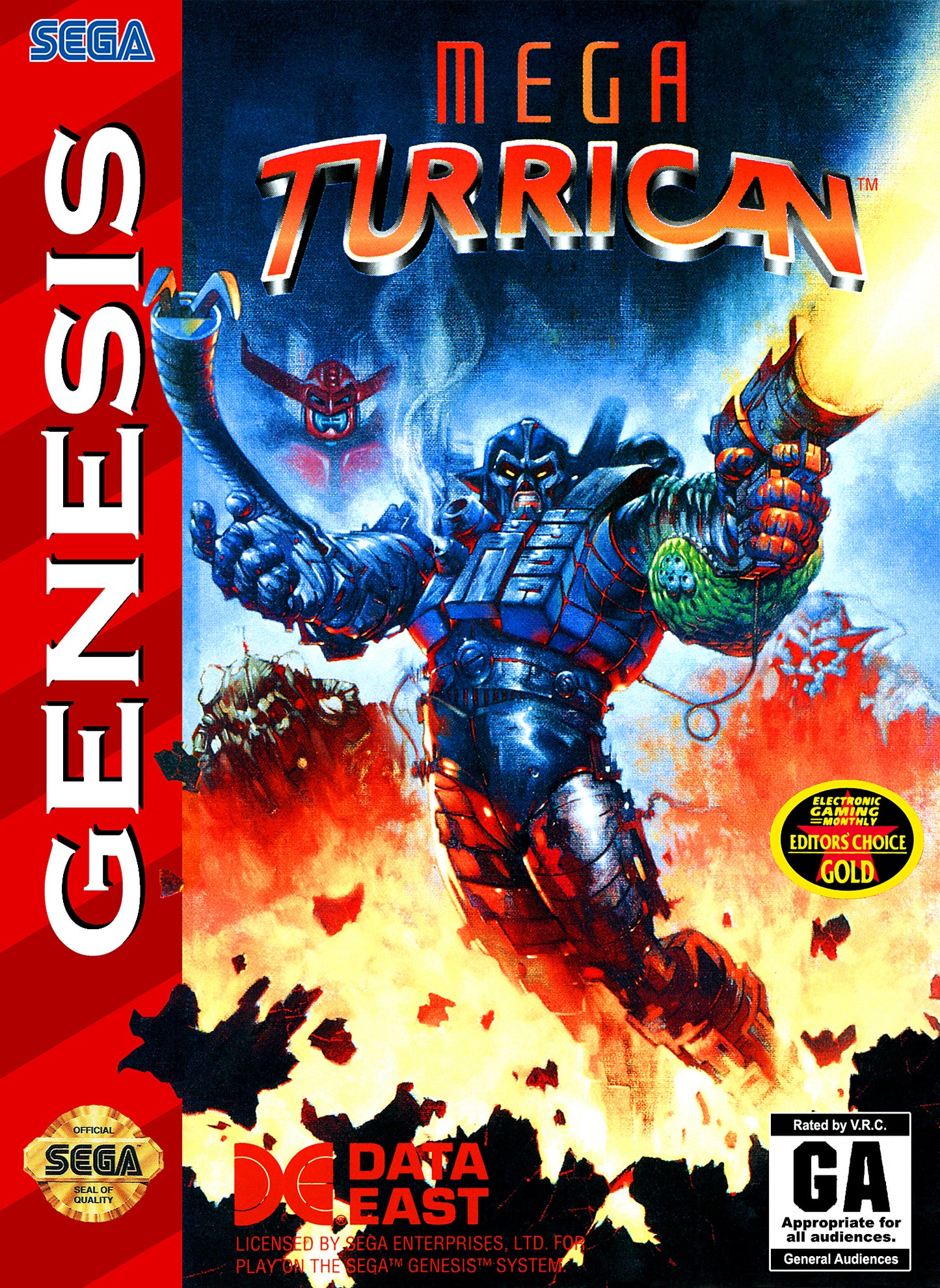 MEGA TURRICAN - GENESIS