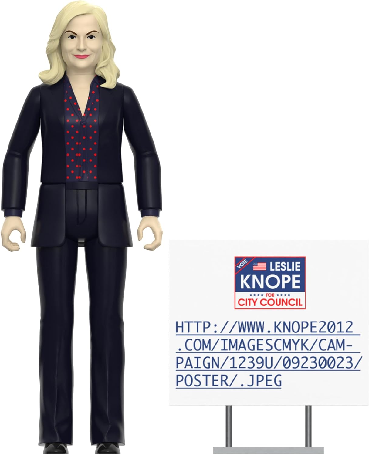 PARKS & RECREATION: LESLIE KNOPE (CAMPAIGN TRAIL) - REACTION-3.75"