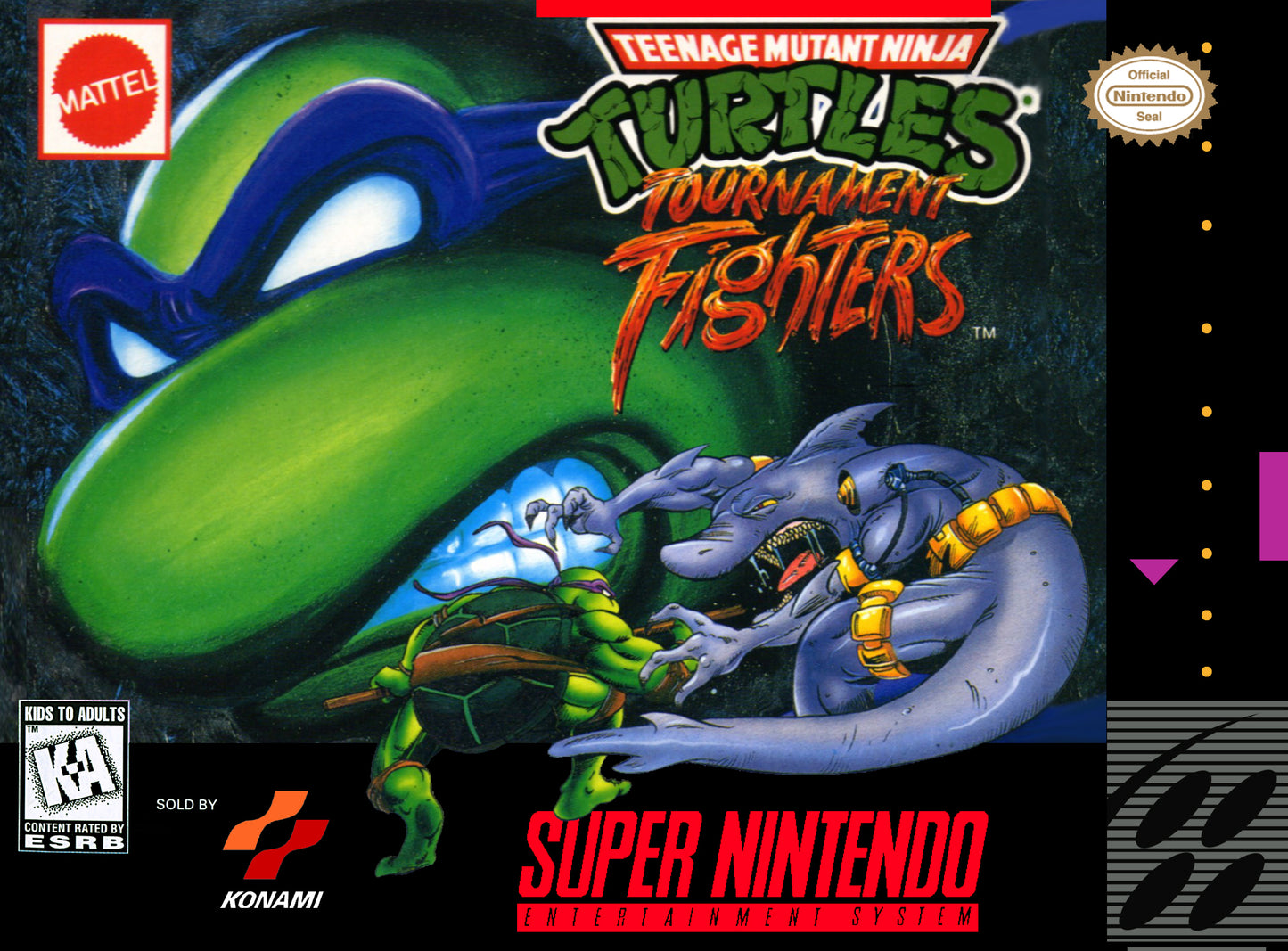 TEENAGE MUTANT NINJA TURTLES: TOURNAMENT - SNES (W/BOX)