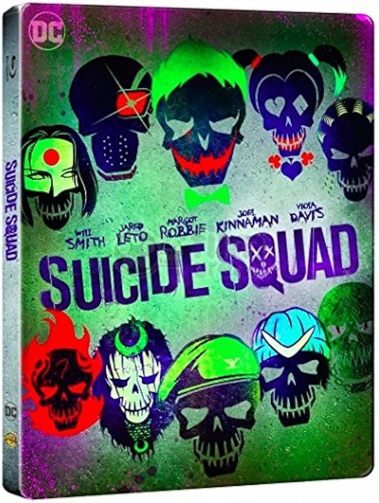 SUICIDE SQUAD - BLU-4K-2016-STEELBOOK