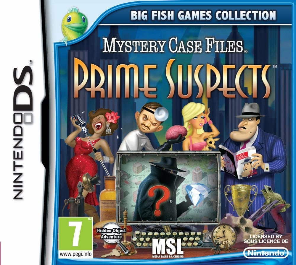 MYSTERY CASE FILES - DS