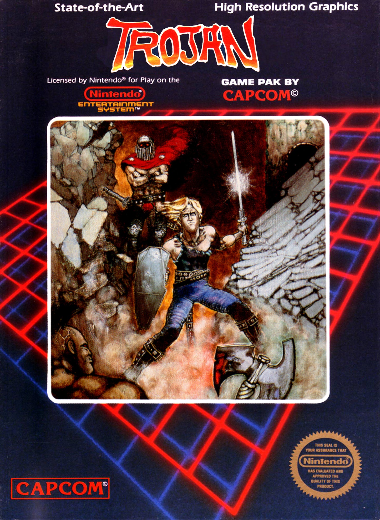 TROJAN - NES (W/BOX)