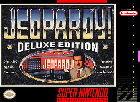 JEOPARDY: DELUXE EDITION - SNES (W/BOX & MANUAL)