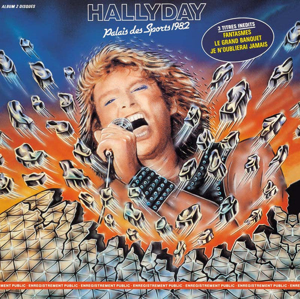 HALLYDAY, JOHNNY - AU PALAIS DES SPORTS 1982