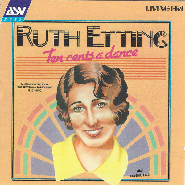 ETTING, RUTH - TEN CENTS A DANCE