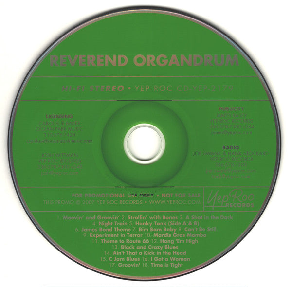 REVEREND ORGANDRUM - HI-FI STEREO