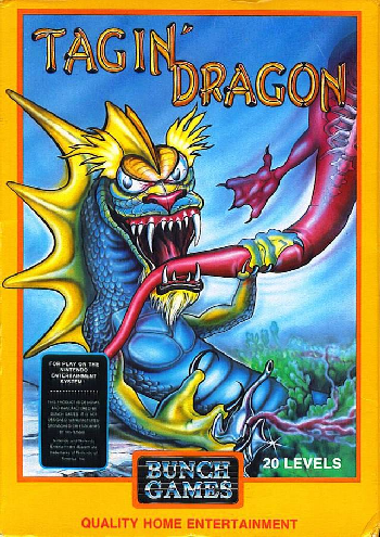 TAGIN' DRAGON - NES (W/BOX & MANUAL)