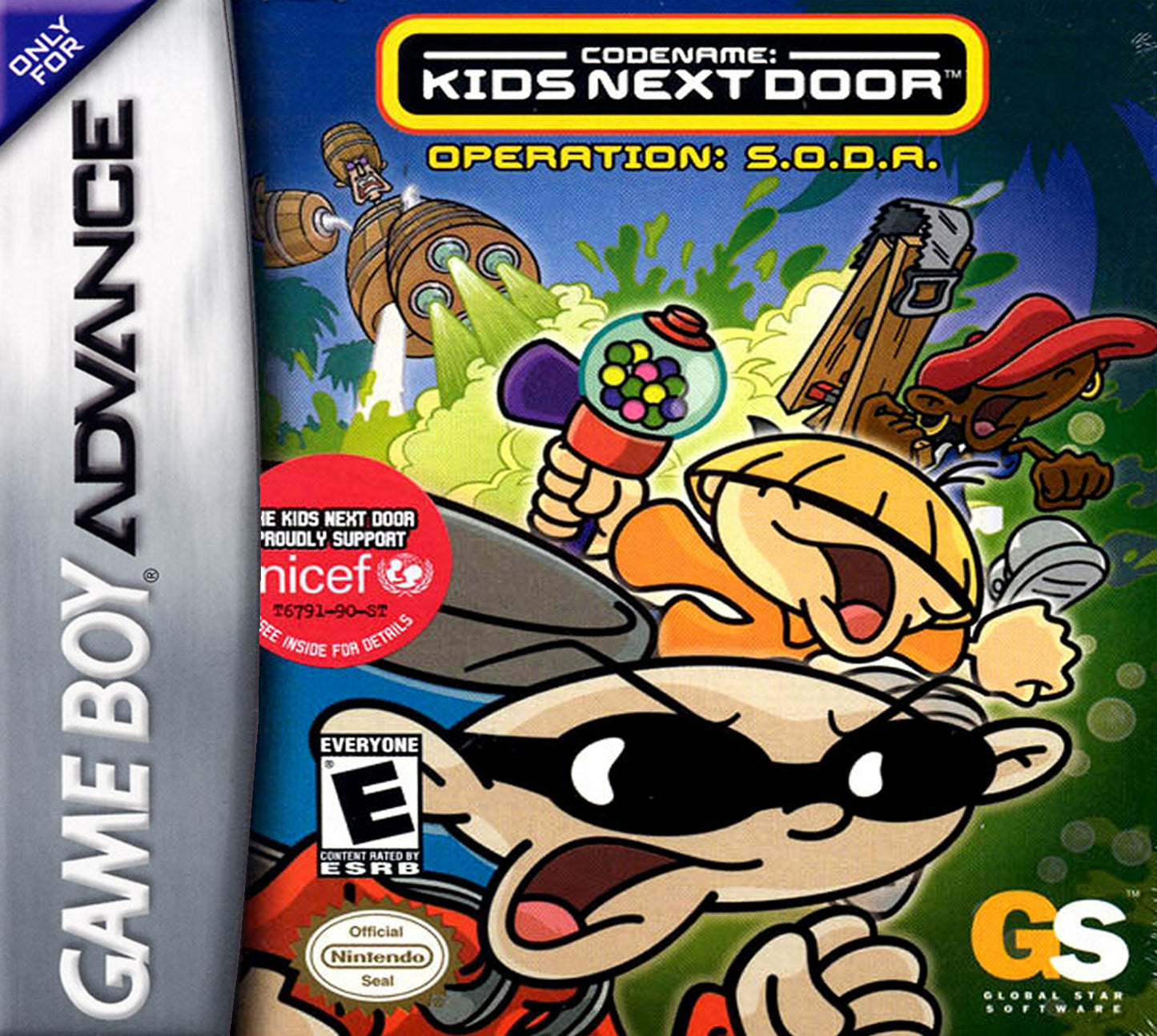 CODENAME KIDS NEXT DOOR: OPERATION SODA - GBA