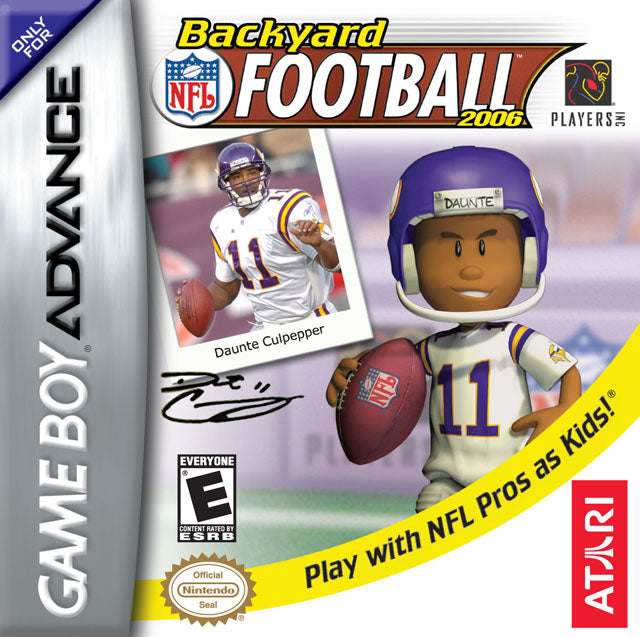 BACKYARD FOOTBALL 2007 - GBA