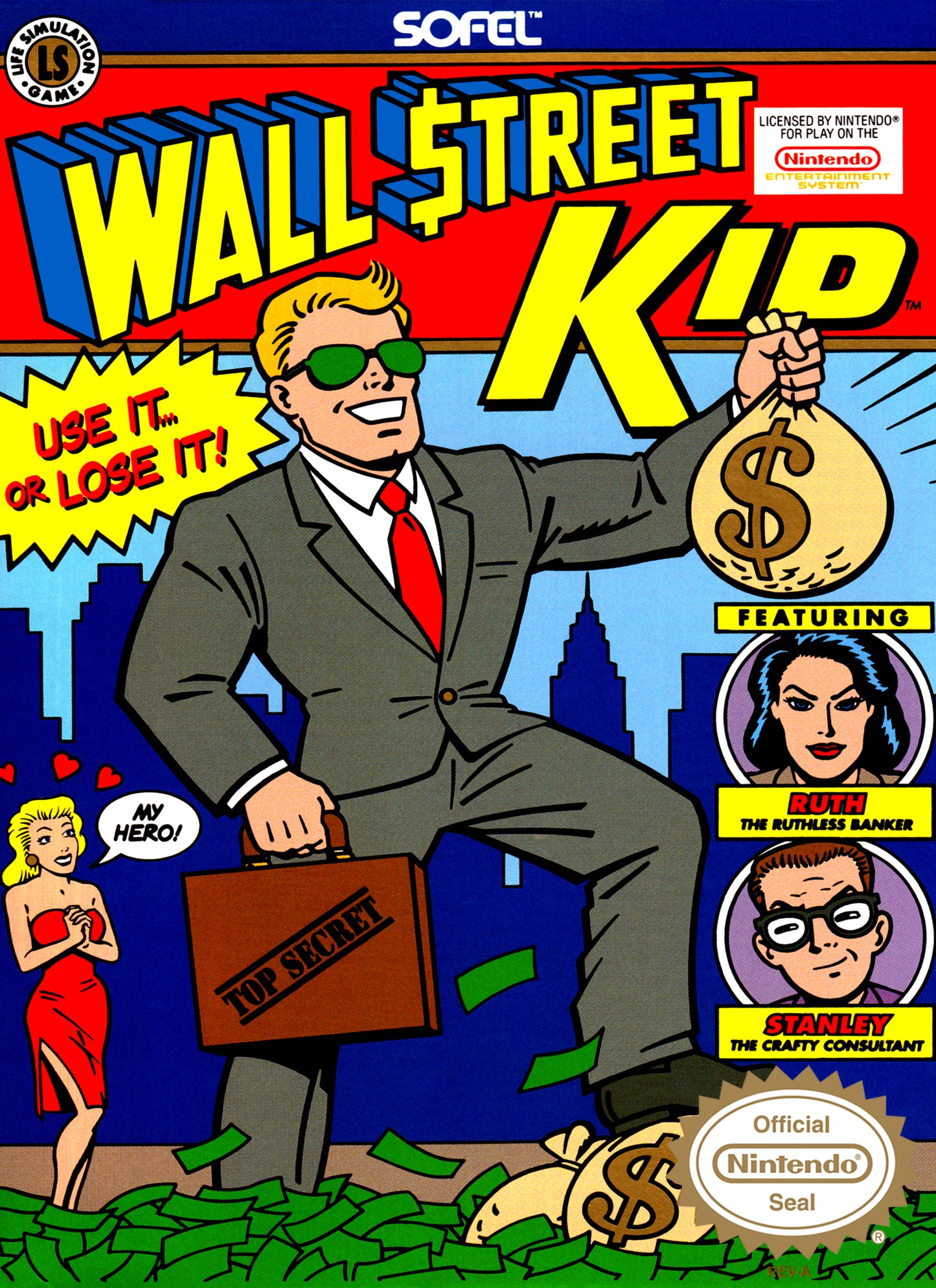 WALL STREET KID - NES