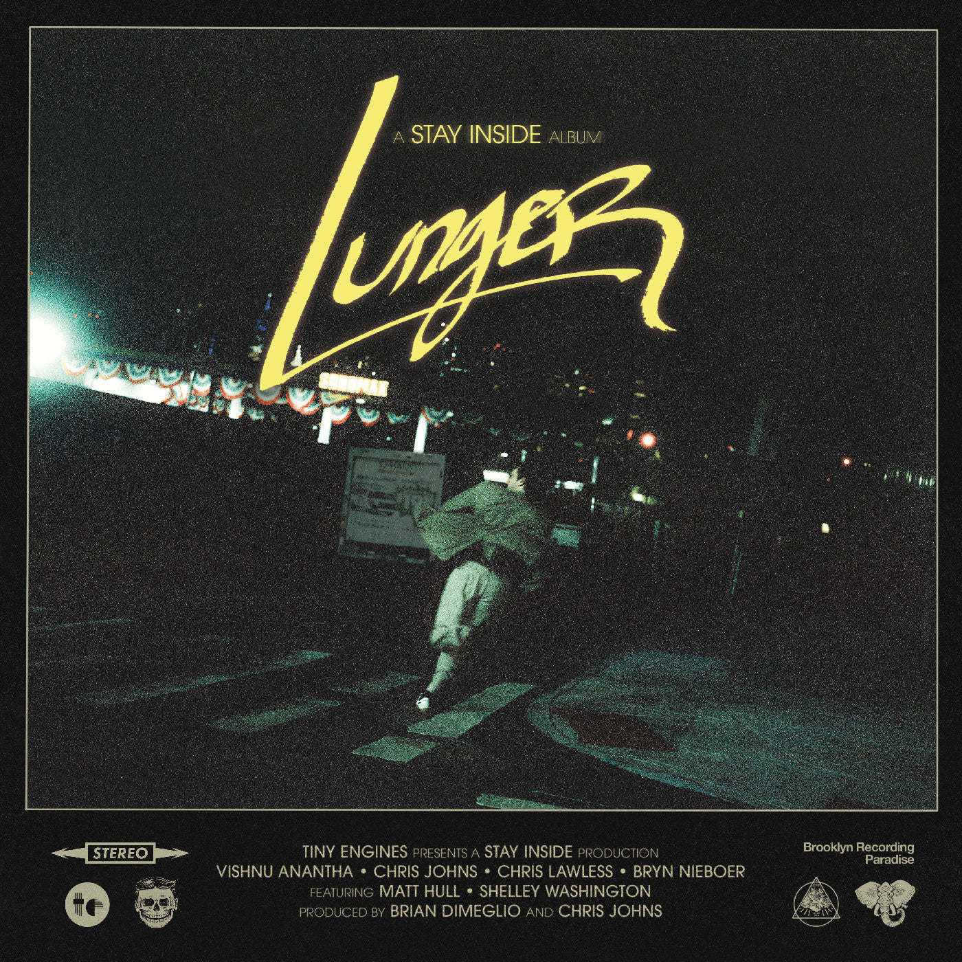 STAY INSIDE - LUNGER (YELLOW + GLITTER VINYL)