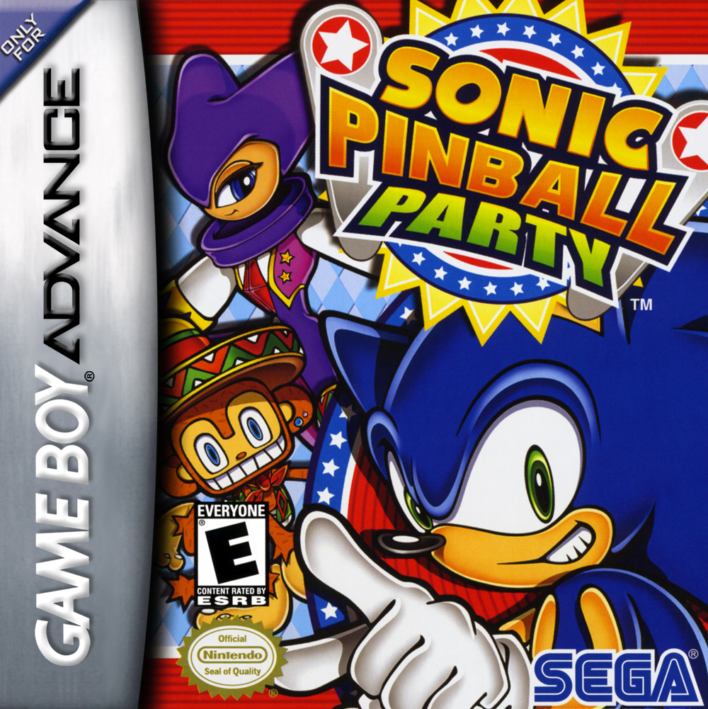 SONIC PINBALL PARTY - GBA