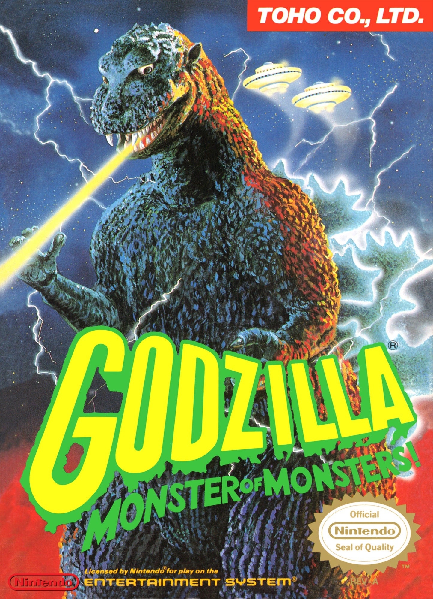 GODZILLA - NES (W/BOX)