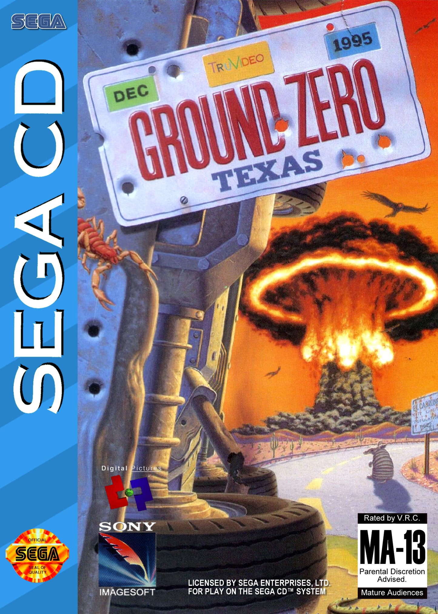 GROUND ZERO TEXAS - SEGACD