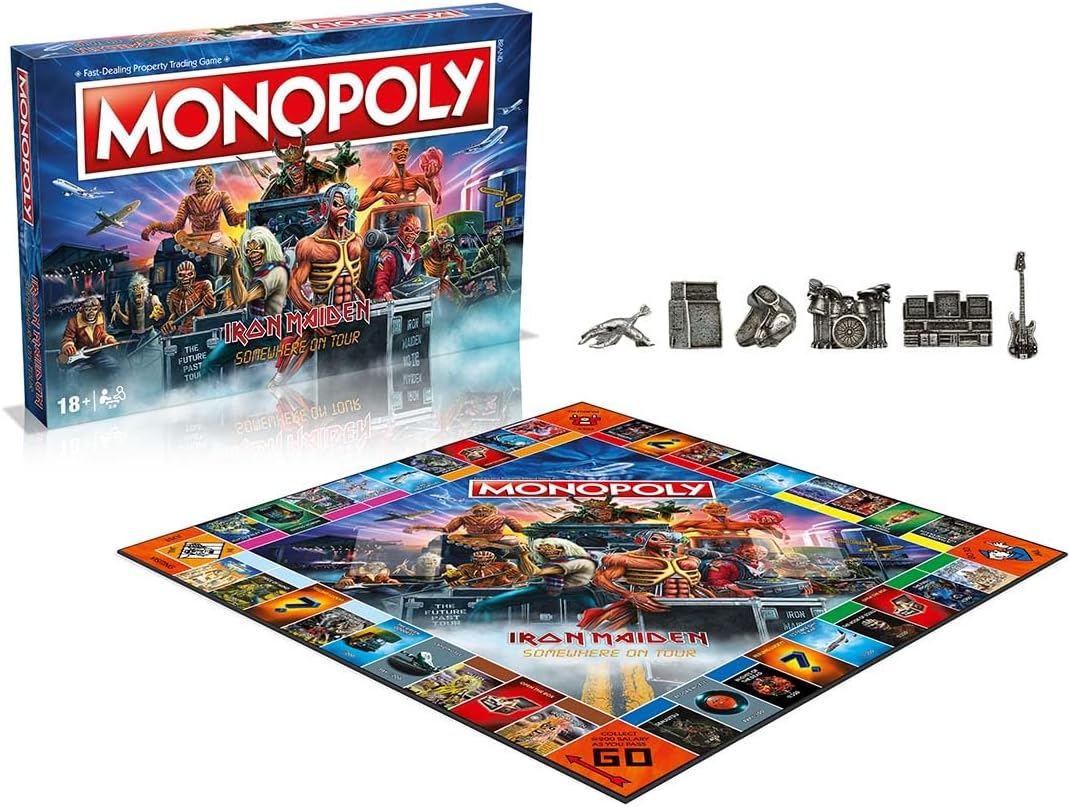 MONOPOLY: IRON MAIDEN - BOARD GAME