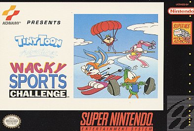 TINY TOON ADVENTURES: WACKY SPORTS CHALL - SNES (W/BOX & MANUAL)