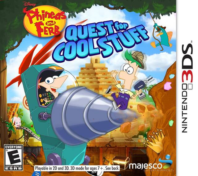 PHINEAS & FERB: QUEST FOR COOL STUFF - 3DS